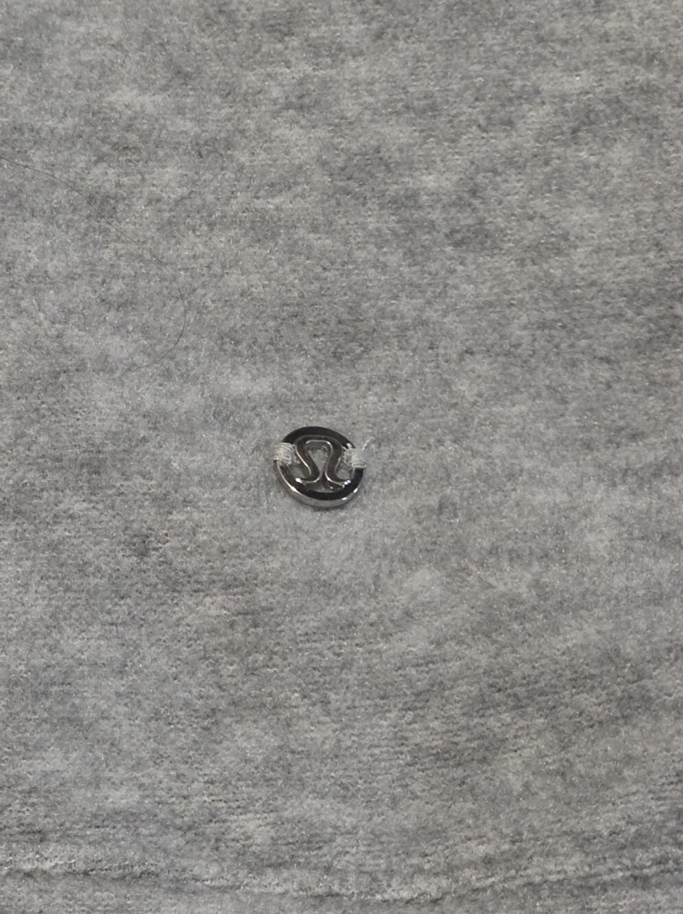 Lululemon Go Forward Pullover Heathered Core Light Grey Fleece Cowl Neck Size 4 - Picture 6 of 7
